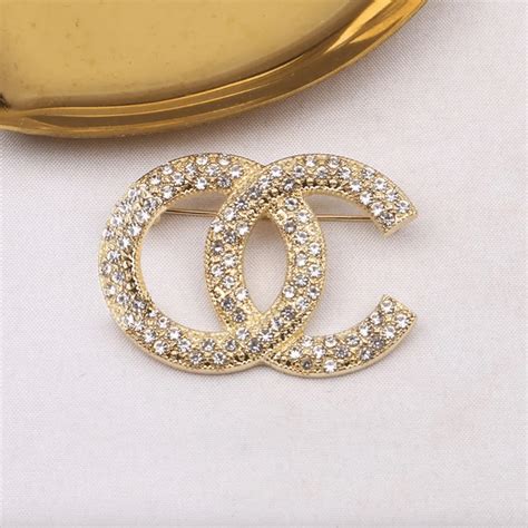 chanel cc brooch dupe|cheap knock off chanel jewelry.